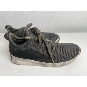 SOREL Womens  Olive Green Waterproof Running‎ Shoes 8.5